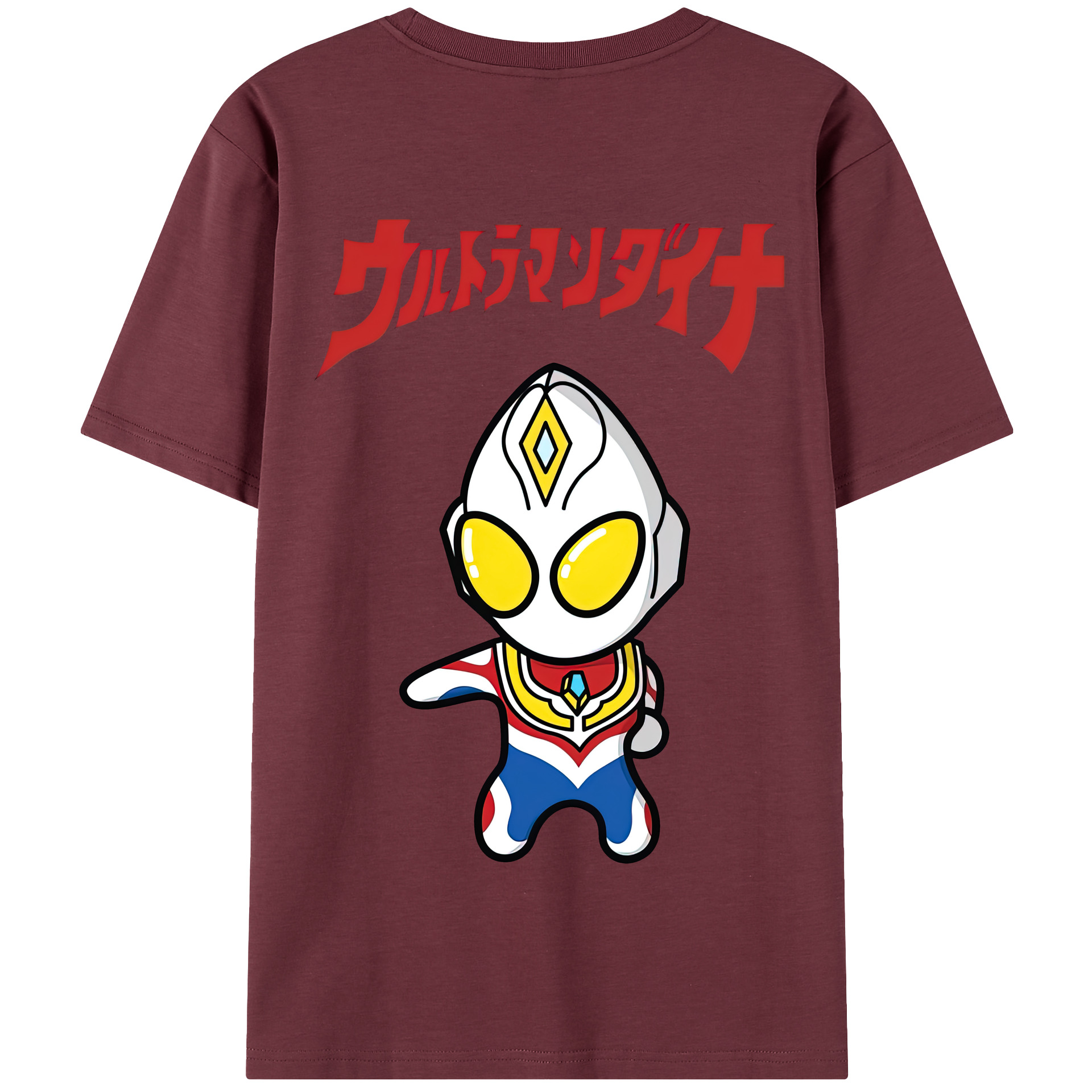 （画像用） ウルトラマン Ultraman 綿100％半袖Tシャツ（背面プリント）